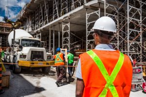 What commercial building means?