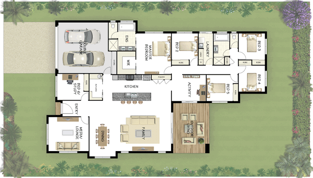 How much does it cost to build a 5 bedroom house in Sydney?