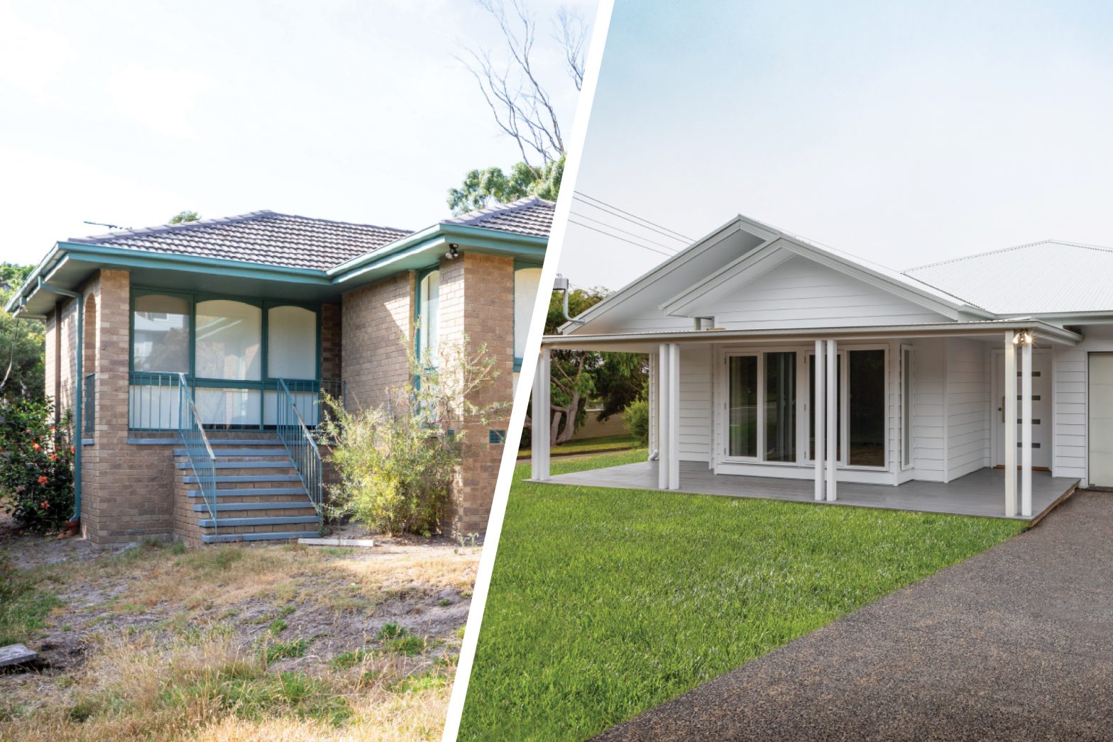 What are site costs for knockdown rebuild?