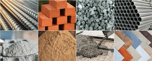 What are the 7 building materials?