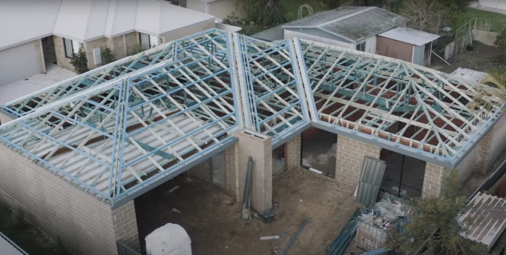 What material are Australian houses made of?