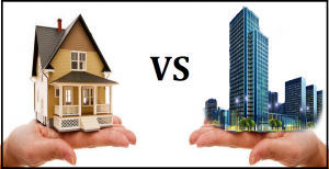 What is the difference between commercial and real estate? What is the difference between commercial and real estate?